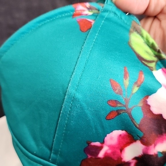 scy Y2K style floral mini dress NWT size small - Picture 7 of 16